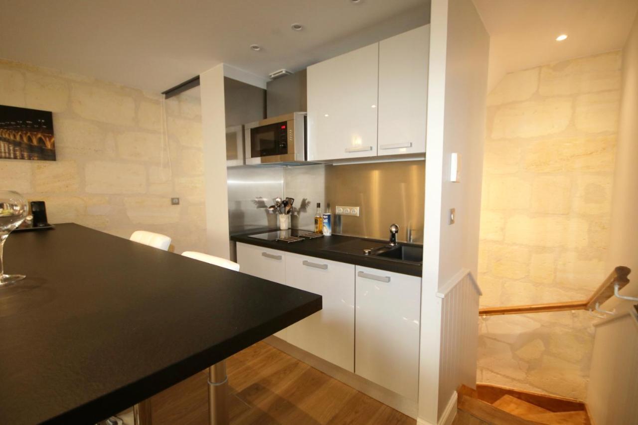 Appartement Climatise Avec Rooftop En Hypercentre Bordeaux Eksteriør bilde